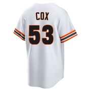 White Limited Jonah Cox Youth San Francisco Giants Throwback Cooperstown Collection Jersey