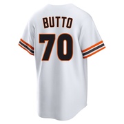 White Limited Jose Butto Youth San Francisco Giants Throwback Cooperstown Collection Jersey