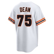 White Limited Justin Dean Youth San Francisco Giants Throwback Cooperstown Collection Jersey