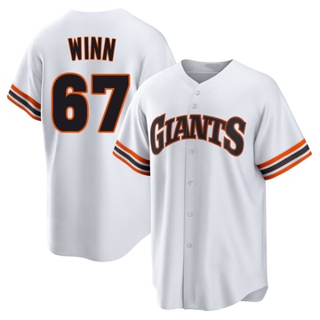 White Limited Keaton Winn Youth San Francisco Giants Throwback Cooperstown Collection Jersey