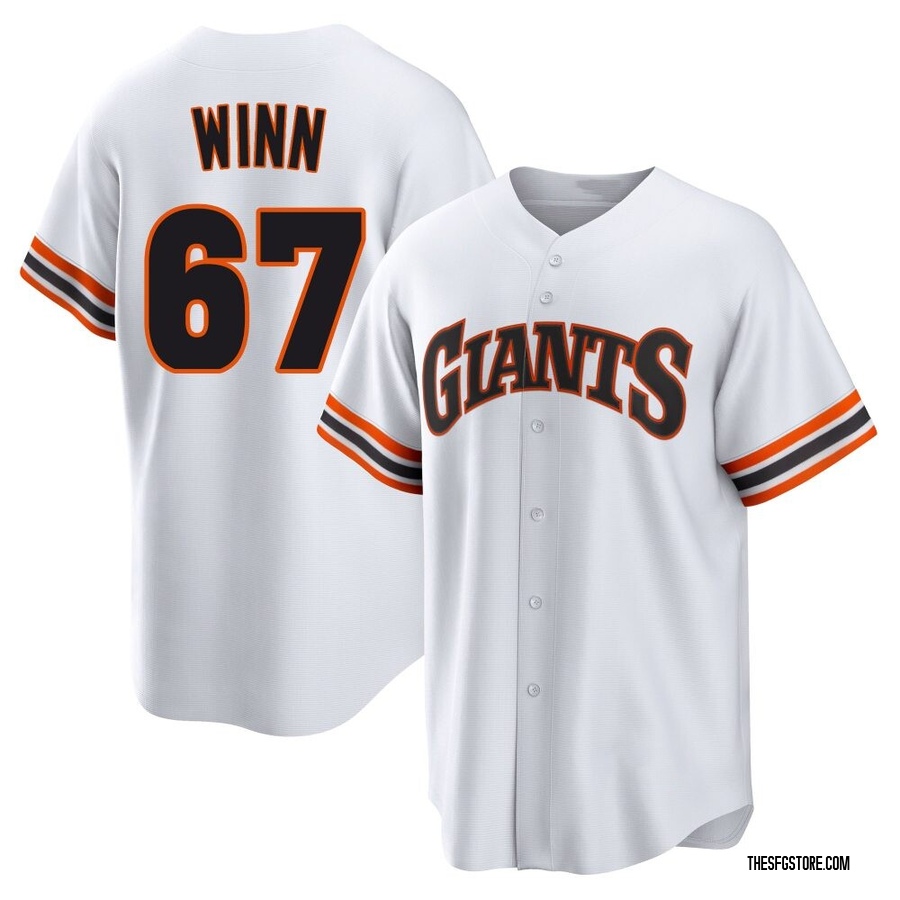 White Limited Keaton Winn Youth San Francisco Giants Throwback Cooperstown Collection Jersey