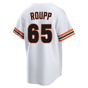 White Limited Landen Roupp Men's San Francisco Giants Throwback Cooperstown Collection Jersey
