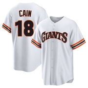White Limited Matt Cain Youth San Francisco Giants Throwback Cooperstown Collection Jersey