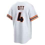 White Limited Mel Ott Men's San Francisco Giants Throwback Cooperstown Collection Jersey