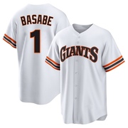 White Limited Osleivis Basabe Youth San Francisco Giants Throwback Cooperstown Collection Jersey