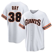 White Limited Robbie Ray Youth San Francisco Giants Throwback Cooperstown Collection Jersey