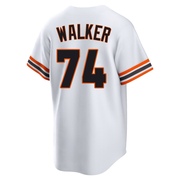 White Limited Ryan Walker Men's San Francisco Giants Throwback Cooperstown Collection Jersey