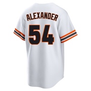 White Limited Scott Alexander Youth San Francisco Giants Throwback Cooperstown Collection Jersey