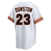 White Limited Shawon Dunston Youth San Francisco Giants Throwback Cooperstown Collection Jersey