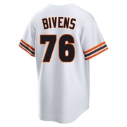 White Limited Spencer Bivens Youth San Francisco Giants Throwback Cooperstown Collection Jersey