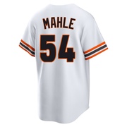White Limited Tyler Mahle Men's San Francisco Giants Throwback Cooperstown Collection Jersey