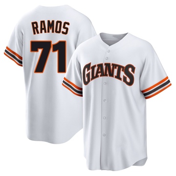 White Limited Wilkin Ramos Men's San Francisco Giants Throwback Cooperstown Collection Jersey