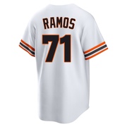White Limited Wilkin Ramos Youth San Francisco Giants Throwback Cooperstown Collection Jersey