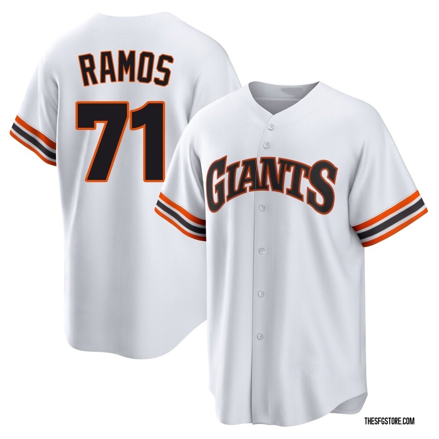 White Limited Wilkin Ramos Youth San Francisco Giants Throwback Cooperstown Collection Jersey