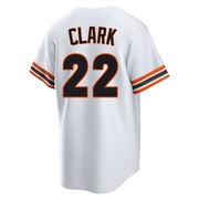 White Limited Will Clark Men's San Francisco Giants Throwback Cooperstown Collection Jersey