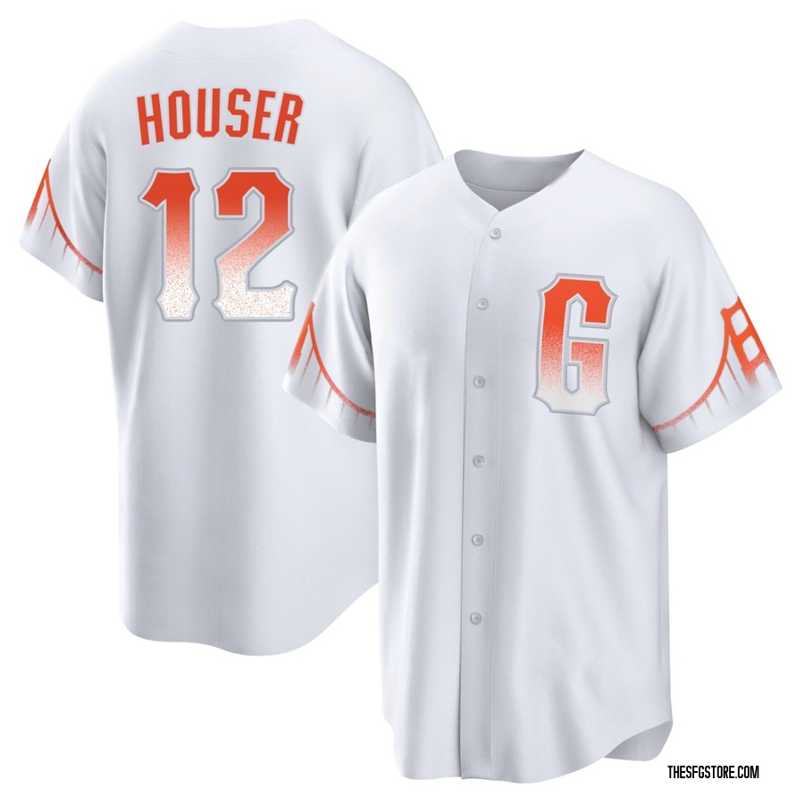 White Replica Adrian Houser Youth San Francisco Giants 2021 City Connect Jersey