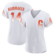 White Replica Atlee Hammaker Women's San Francisco Giants 2021 City Connect Jersey