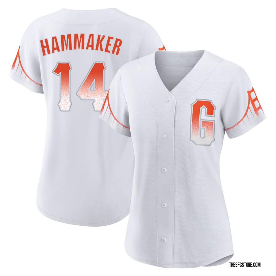 White Replica Atlee Hammaker Women's San Francisco Giants 2021 City Connect Jersey
