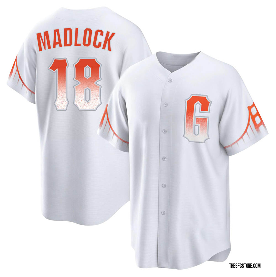 White Replica Bill Madlock Youth San Francisco Giants 2021 City Connect Jersey