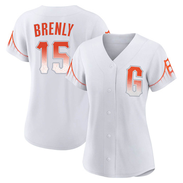 White Replica Bob Brenly Women's San Francisco Giants 2021 City Connect Jersey