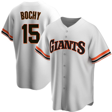 White Replica Bruce Bochy Youth San Francisco Giants Home Cooperstown Collection Jersey