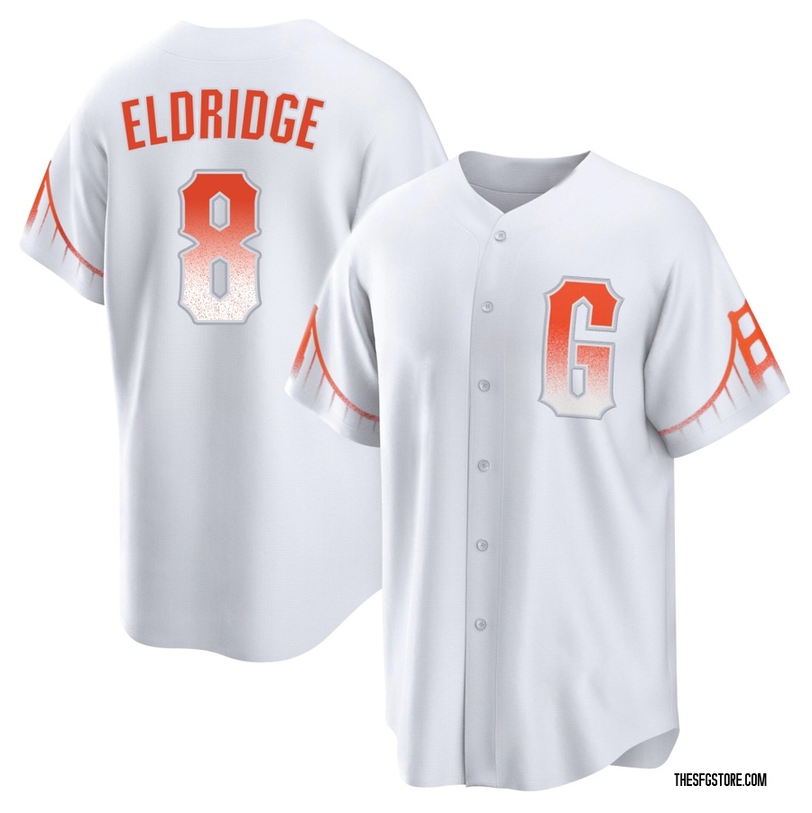 White Replica Bryce Eldridge Youth San Francisco Giants 2021 City Connect Jersey