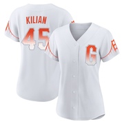 White Replica Caleb Kilian Women's San Francisco Giants 2021 City Connect Jersey