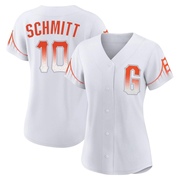 White Replica Casey Schmitt Women's San Francisco Giants 2021 City Connect Jersey