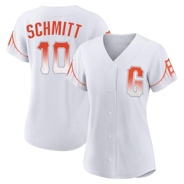White Replica Casey Schmitt Women's San Francisco Giants 2021 City Connect Jersey