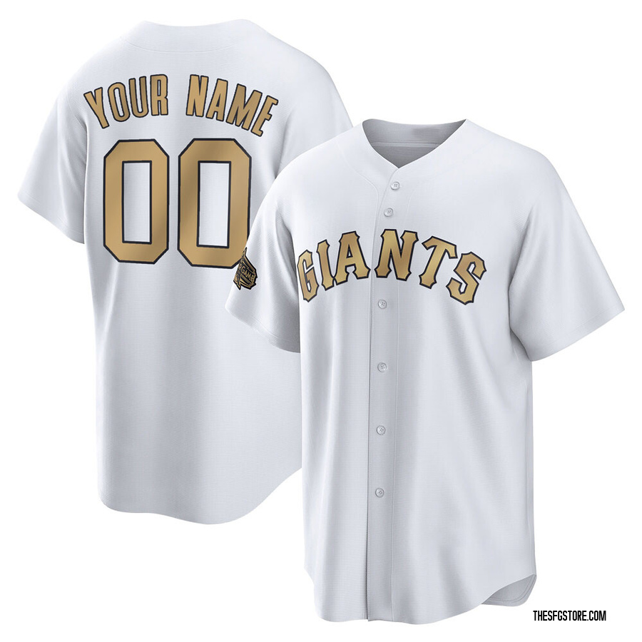 White Replica Custom Youth San Francisco Giants 2022 All-Star Game Jersey