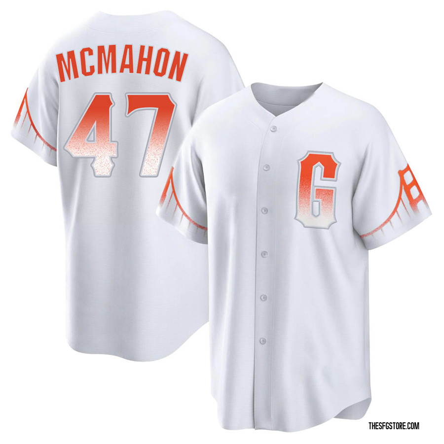 White Replica Don Mcmahon Youth San Francisco Giants 2021 City Connect Jersey