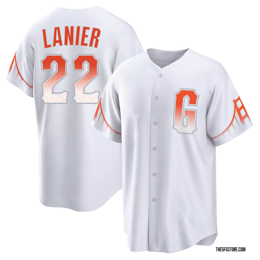 White Replica Hal Lanier Youth San Francisco Giants 2021 City Connect Jersey