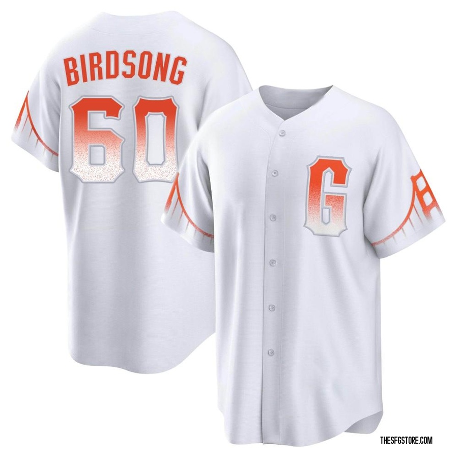 White Replica Hayden Birdsong Youth San Francisco Giants 2021 City Connect Jersey