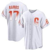 White Replica Heliot Ramos Men's San Francisco Giants 2021 City Connect Jersey