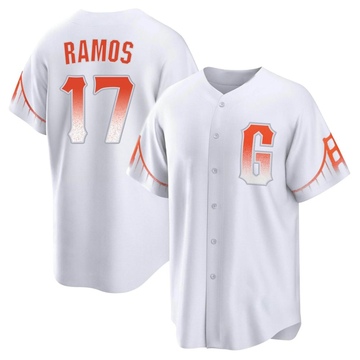 White Replica Heliot Ramos Youth San Francisco Giants 2021 City Connect Jersey