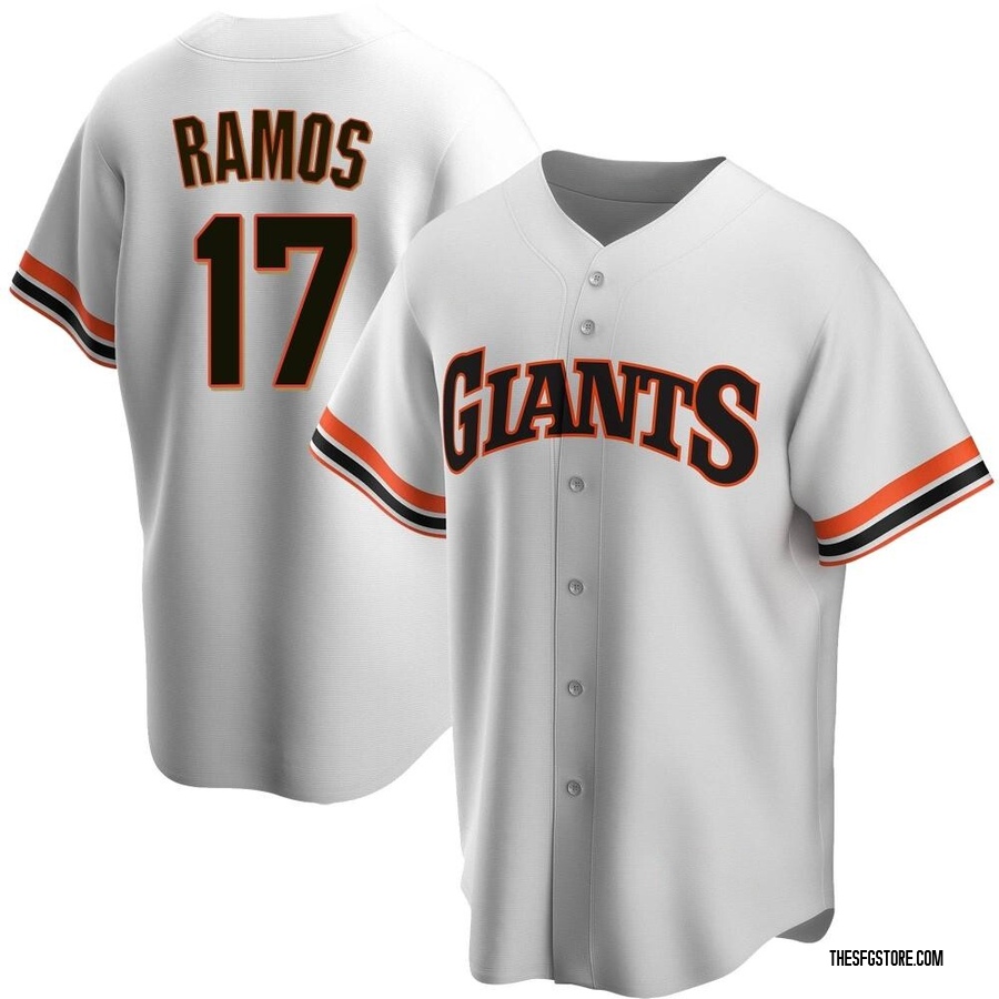 White Replica Heliot Ramos Youth San Francisco Giants Home Cooperstown Collection Jersey