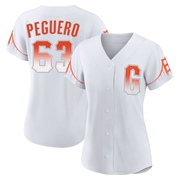 White Replica Joel Peguero Women's San Francisco Giants 2021 City Connect Jersey