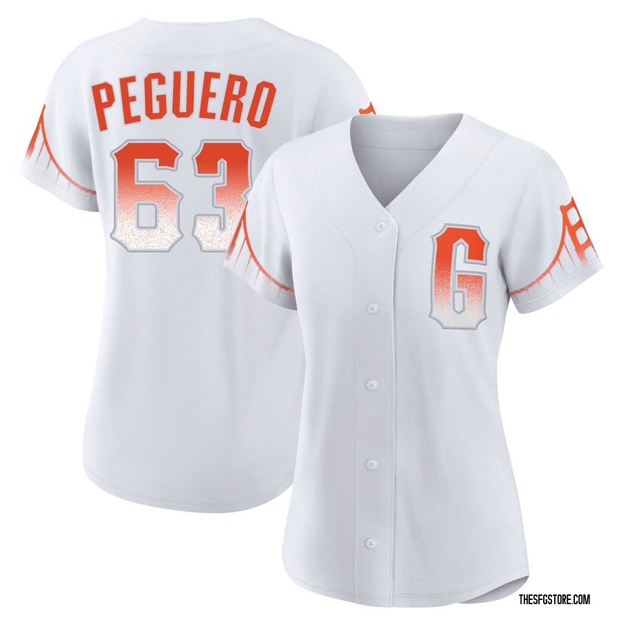 White Replica Joel Peguero Women's San Francisco Giants 2021 City Connect Jersey