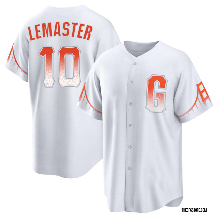 White Replica Johnnie Lemaster Men's San Francisco Giants 2021 City Connect Jersey