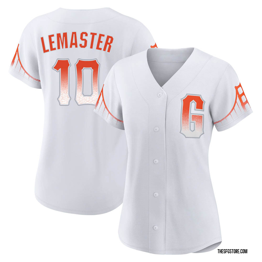 White Replica Johnnie Lemaster Women's San Francisco Giants 2021 City Connect Jersey