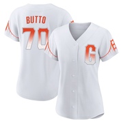 White Replica Jose Butto Women's San Francisco Giants 2021 City Connect Jersey