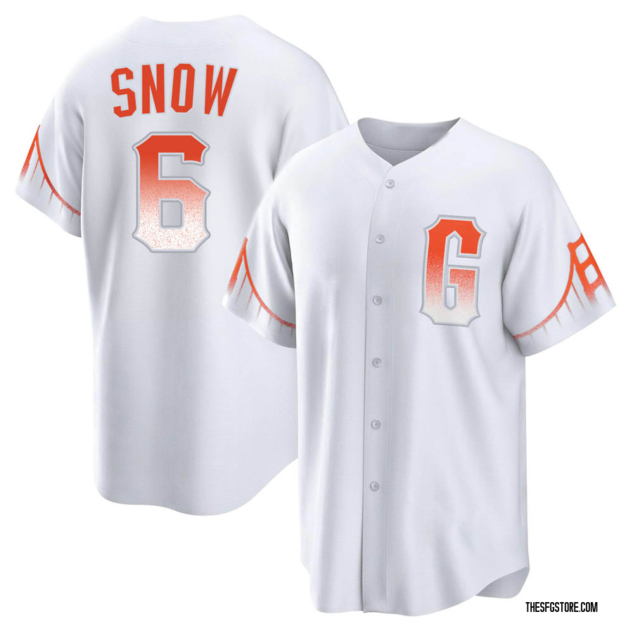White Replica J.t. Snow Men's San Francisco Giants 2021 City Connect Jersey