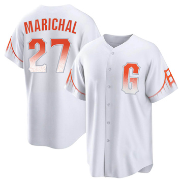 White Replica Juan Marichal Men's San Francisco Giants 2021 City Connect Jersey