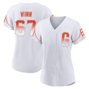 White Replica Keaton Winn Women's San Francisco Giants 2021 City Connect Jersey