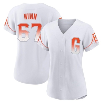 White Replica Keaton Winn Women's San Francisco Giants 2021 City Connect Jersey