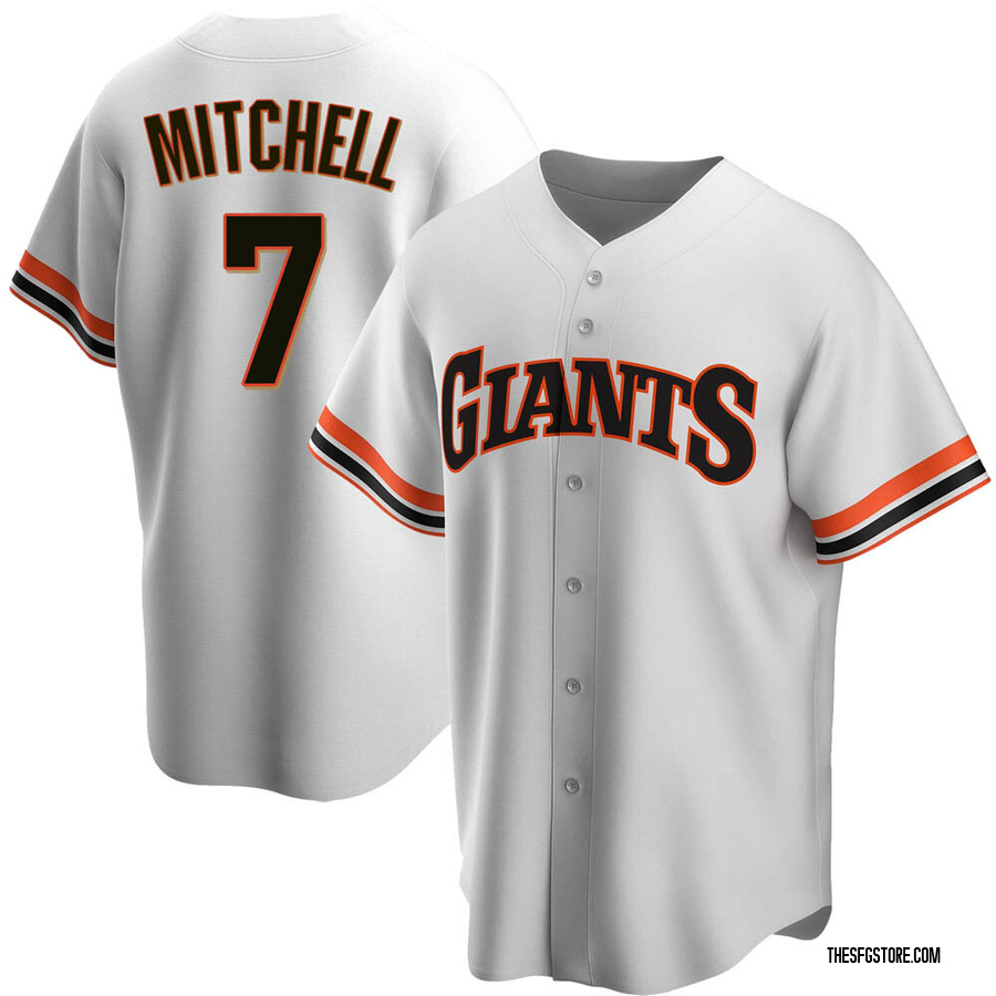 White Replica Kevin Mitchell Youth San Francisco Giants Home Cooperstown Collection Jersey