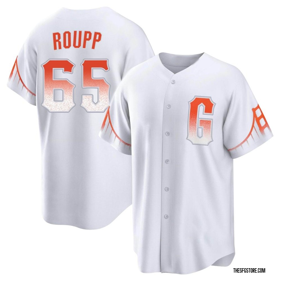 White Replica Landen Roupp Men's San Francisco Giants 2021 City Connect Jersey