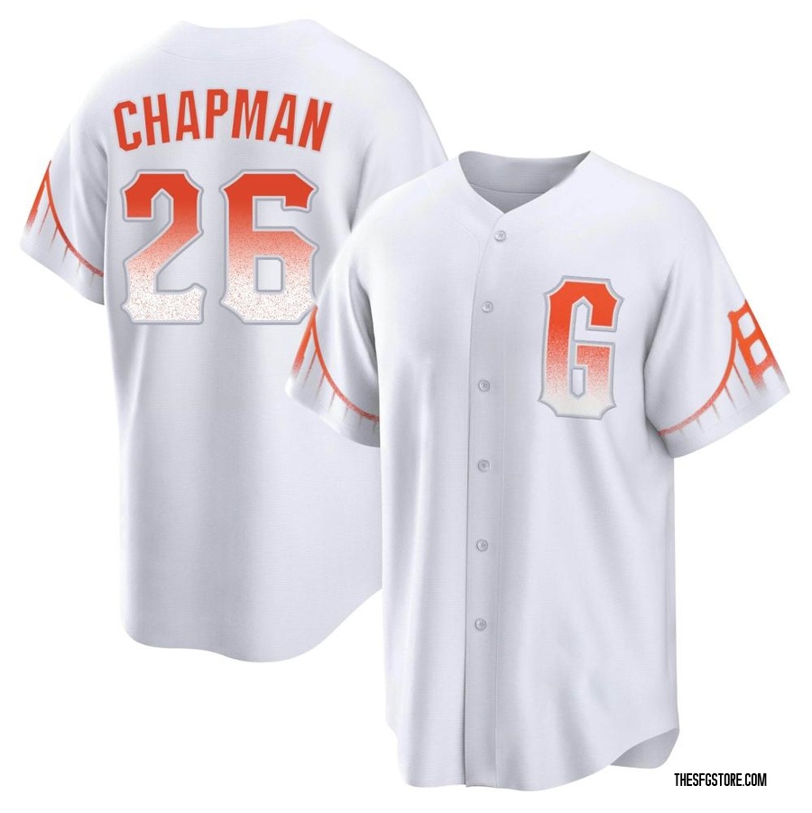 White Replica Matt Chapman Men's San Francisco Giants 2021 City Connect Jersey