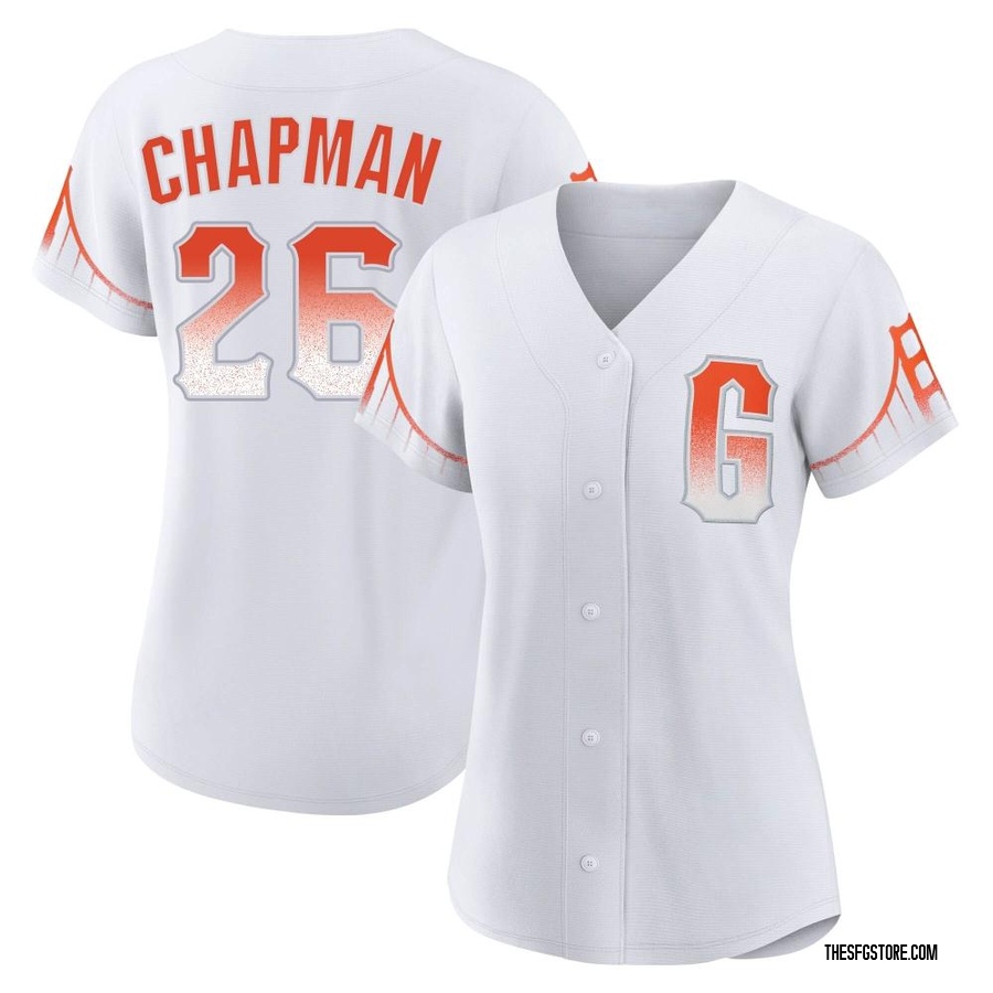 White Replica Matt Chapman Women's San Francisco Giants 2021 City Connect Jersey