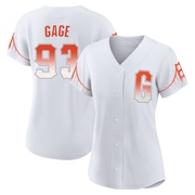 White Replica Matt Gage Women's San Francisco Giants 2021 City Connect Jersey
